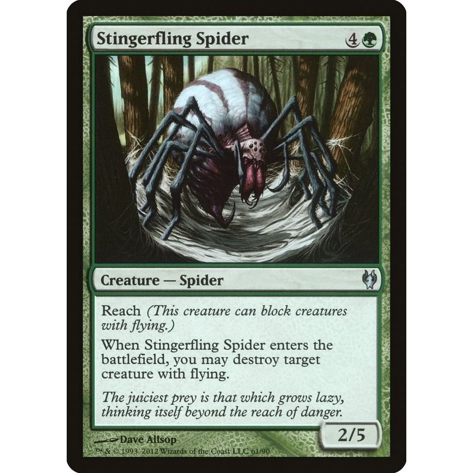 Image for Stingerfling Spider (61) (DDJ) - Magic: The Gathering
