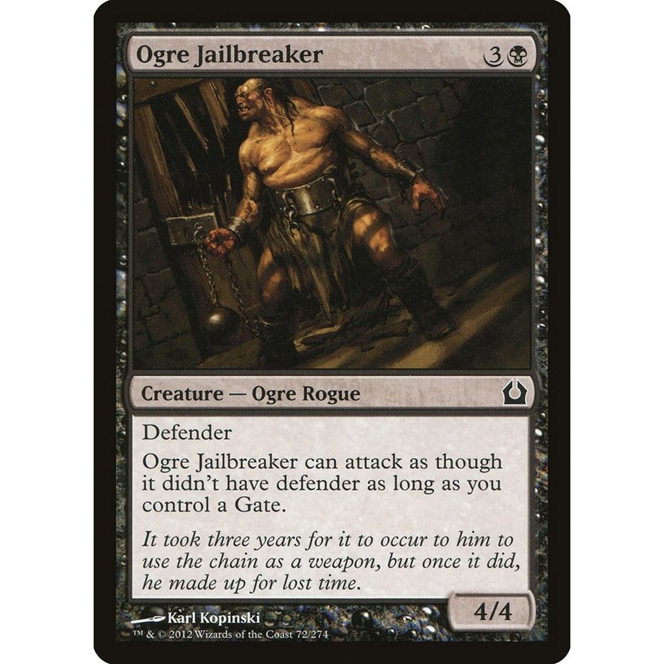 Image for Ogre Jailbreaker (72) (RTR) - Magic: The Gathering