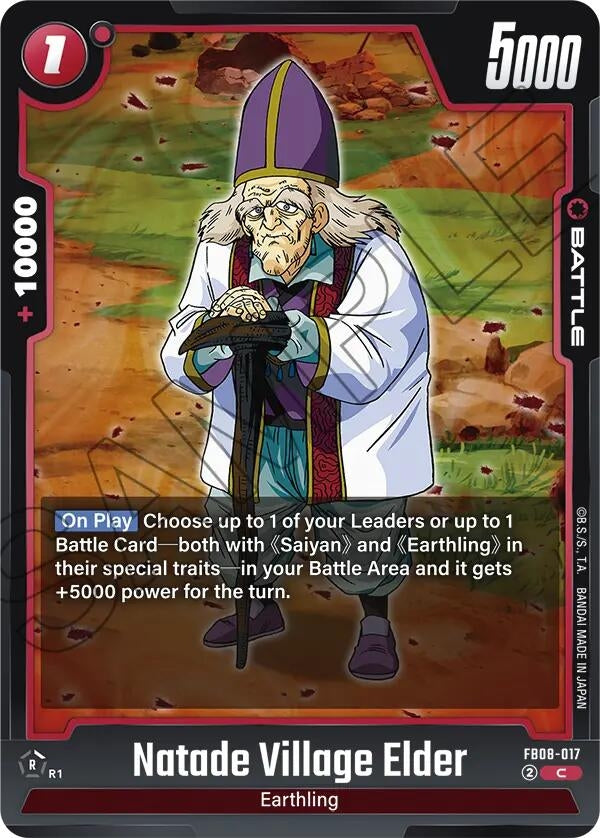 Image for Natade Village Elder (FB08-017) (FB08) - Dragon Ball Super: Fusion World