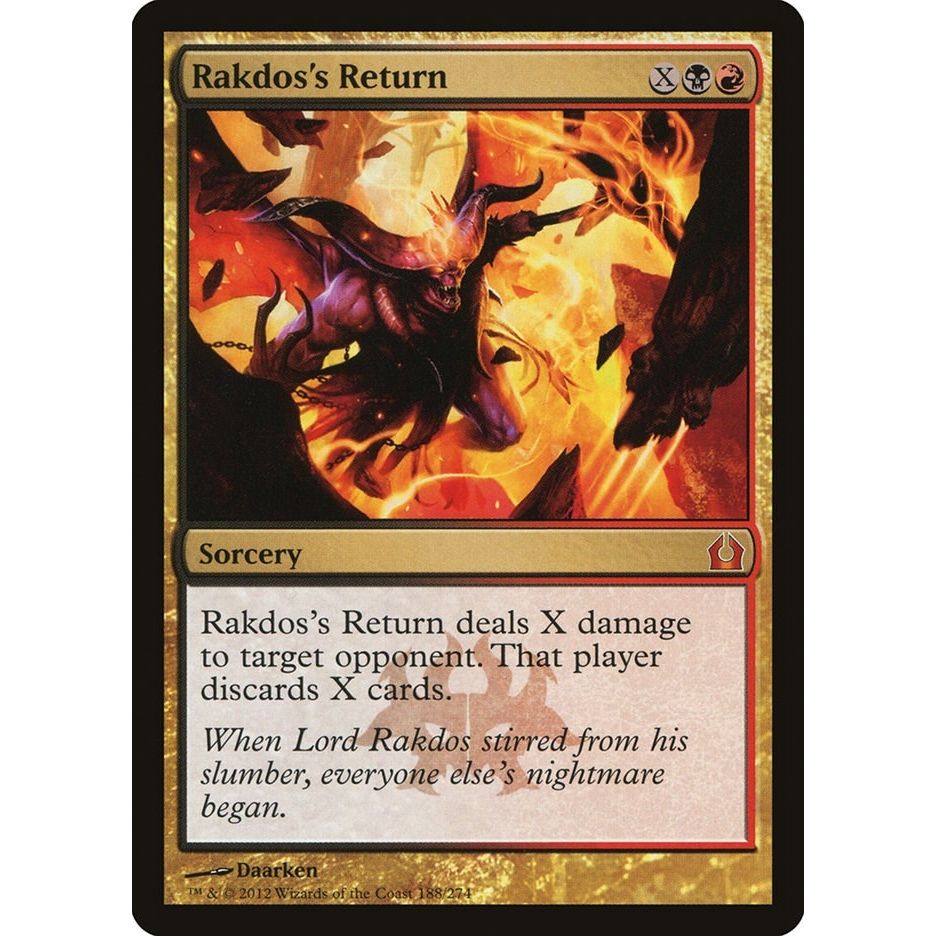 Image for Rakdos's Return (188) (RTR) - Magic: The Gathering