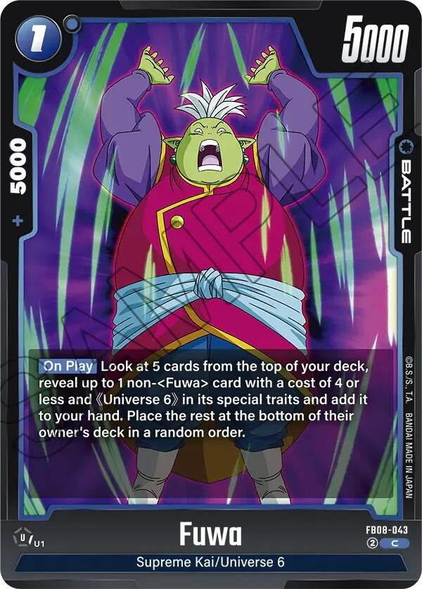 Image for Fuwa (FB08-043) (FB08) - Dragon Ball Super: Fusion World