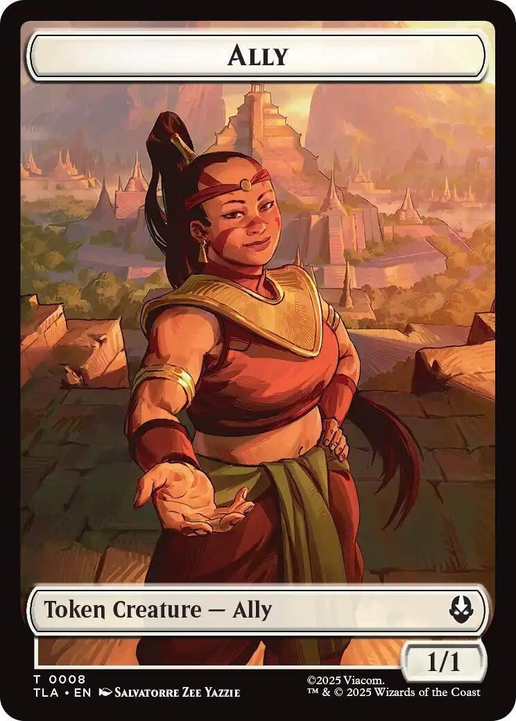 Ally (0008) // Clue (0016) Double-Sided Token (8 // 16) (TLA)