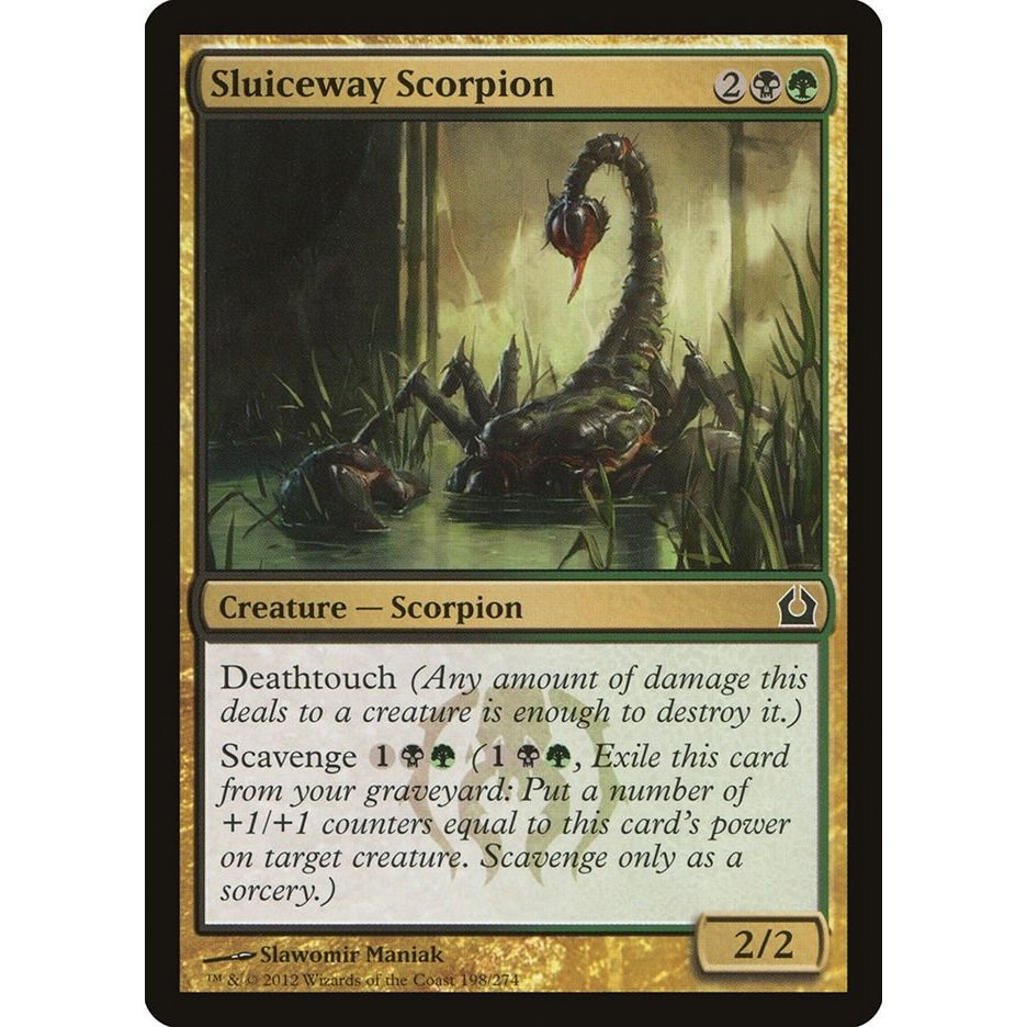 Image for Sluiceway Scorpion (198) (RTR) - Magic: The Gathering