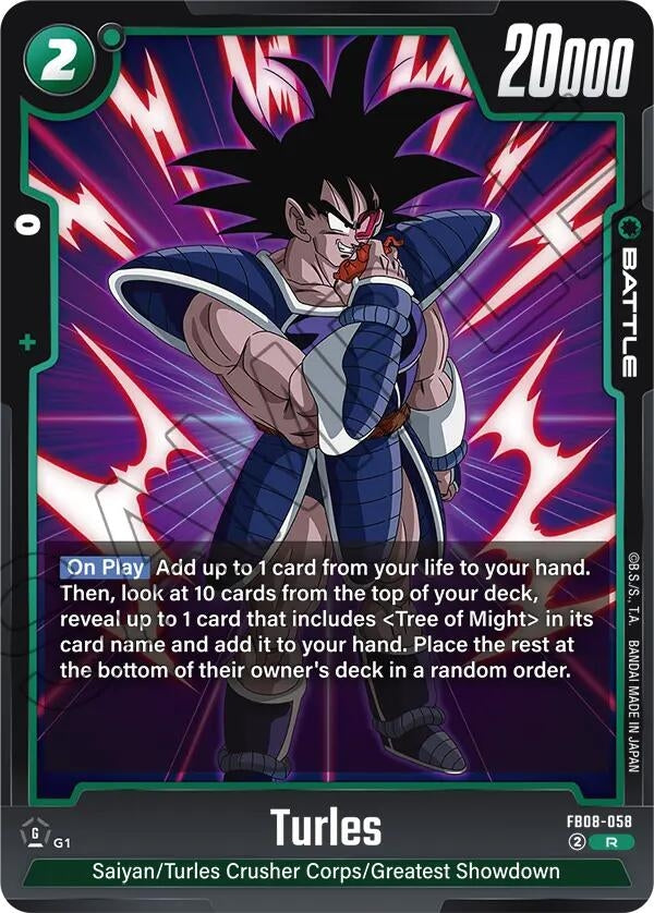 Image for Turles - FB08-058 (FB08-058) (FB08) - Dragon Ball Super: Fusion World