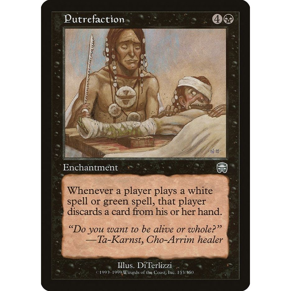 Image for Putrefaction (153) (MMQ) - Magic: The Gathering