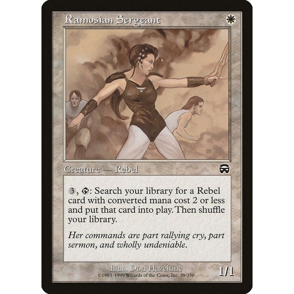 Image for Ramosian Sergeant (39) (MMQ) - Magic: The Gathering