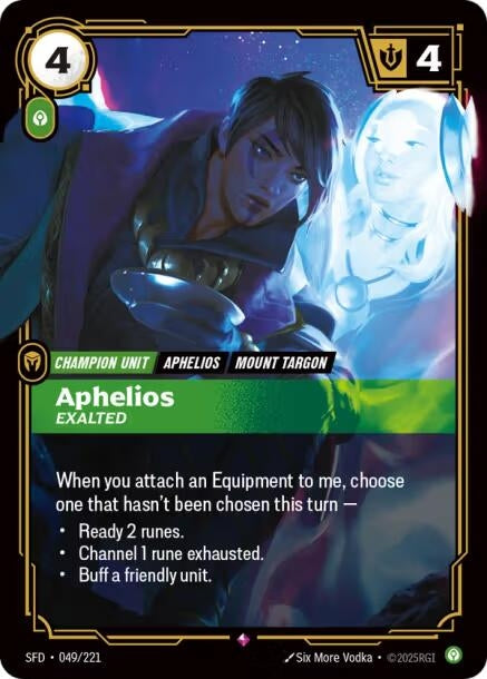 Image for Aphelios, Exalted (049/221) (SFD) - Riftbound: League of Legends Trading Card Game