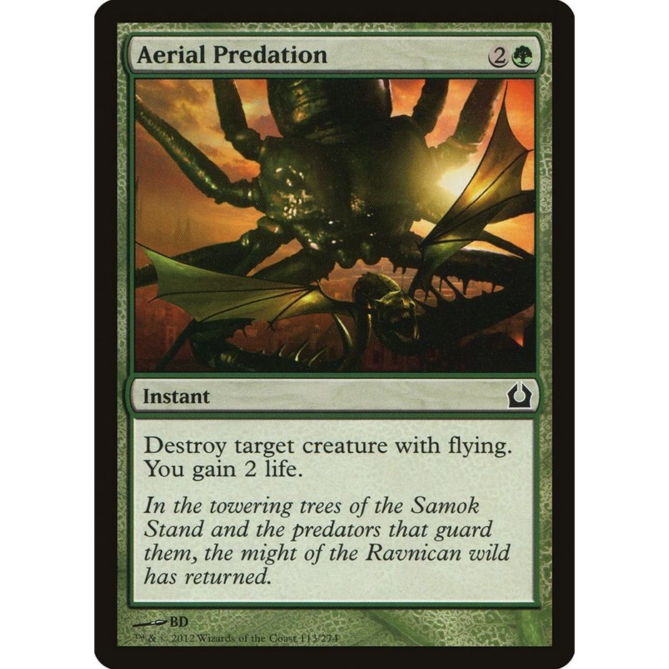 Image for Aerial Predation (113) (RTR) - Magic: The Gathering