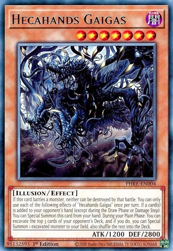 Image for Hecahands Gaigas (PHRE-EN004) (PHRE) - YuGiOh