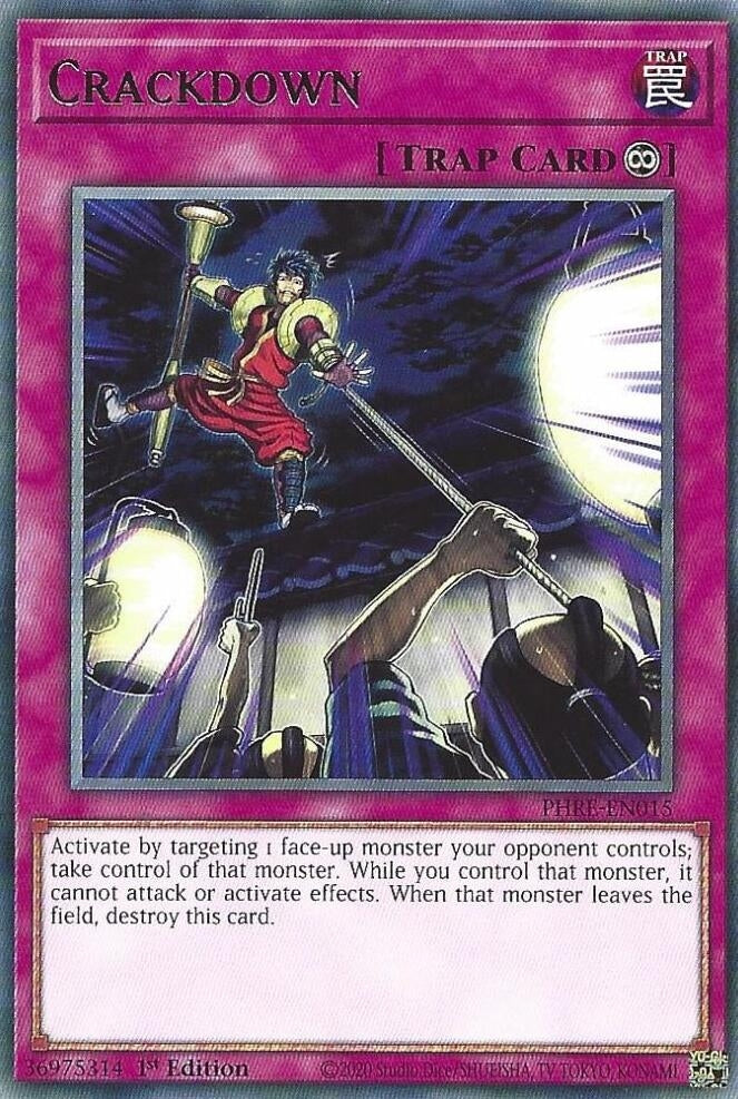 Image for Crackdown (PHRE-EN015) (PHRE) - YuGiOh