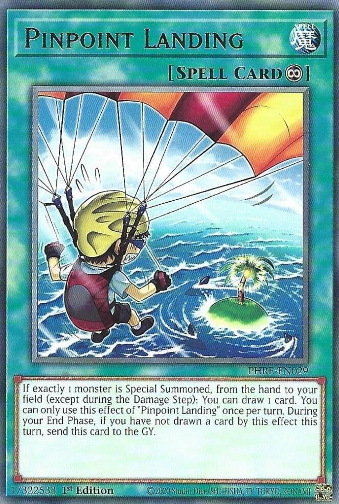 Image for Pinpoint Landing (PHRE-EN029) (PHRE) - YuGiOh