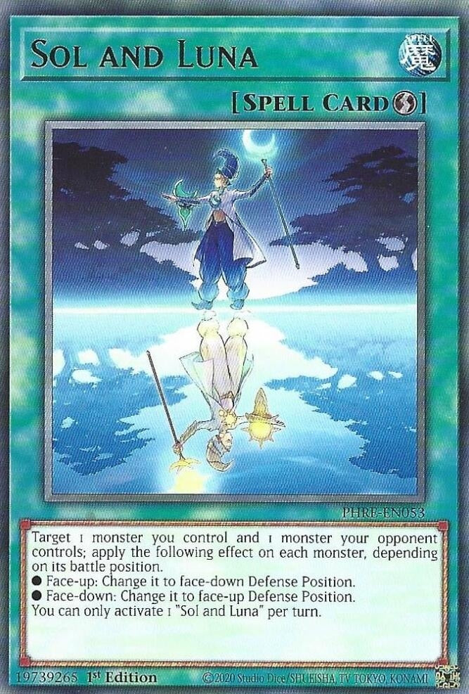 Image for Sol and Luna (PHRE-EN053) (PHRE) - YuGiOh
