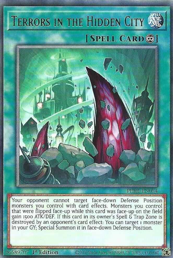 Image for Terrors in the Hidden City (PHRE-EN054) (PHRE) - YuGiOh