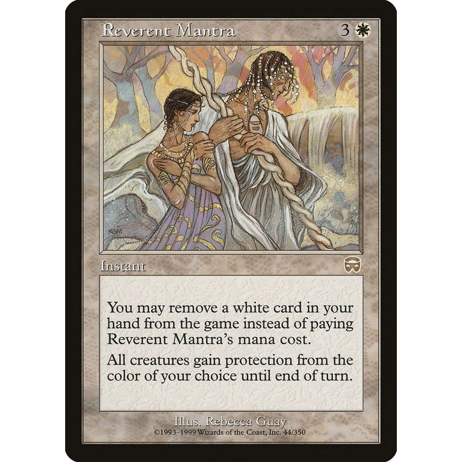 Image for Reverent Mantra (44) (MMQ) - Magic: The Gathering
