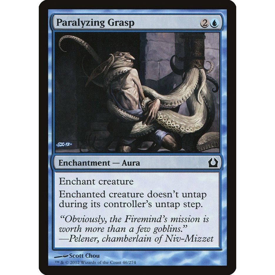 Image for Paralyzing Grasp (46) (RTR) - Magic: The Gathering