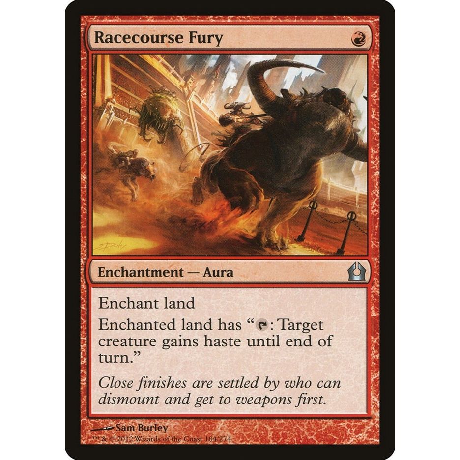 Image for Racecourse Fury (104) (RTR) - Magic: The Gathering