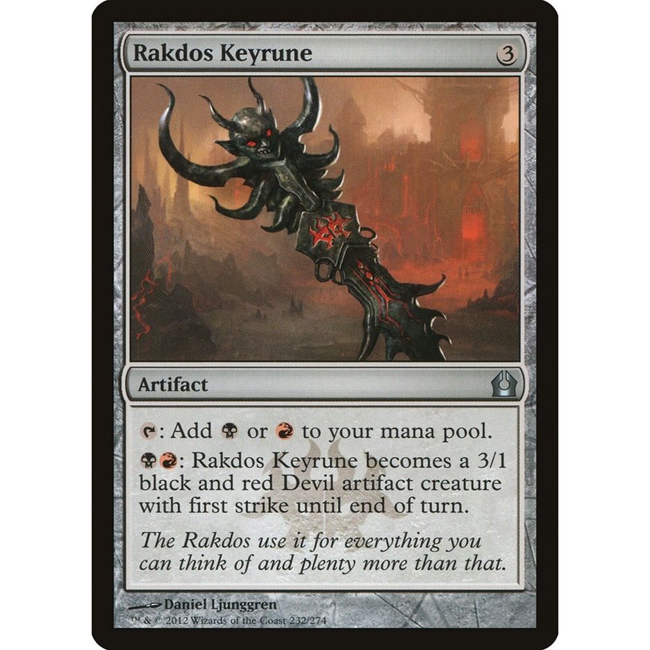 Image for Rakdos Keyrune (232) (RTR) - Magic: The Gathering