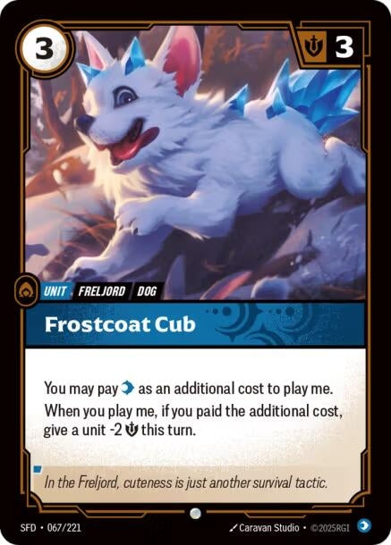 Frostcoat Cub (067/221) (SFD)