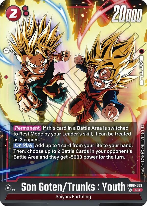 Image for Son Goten/Trunks : Youth (FB08-009) (FB08) - Dragon Ball Super: Fusion World