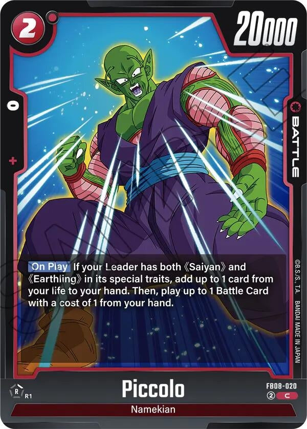 Image for Piccolo - FB08-020 (FB08-020) (FB08) - Dragon Ball Super: Fusion World