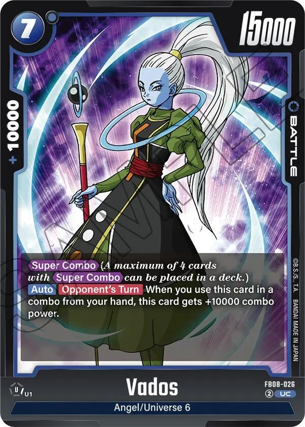 Image for Vados (FB08-026) (FB08) - Dragon Ball Super: Fusion World