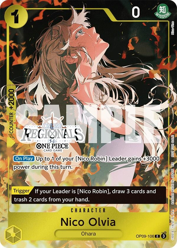 Nico Olvia (Online Regional Participation Pack 2025 Vol.1) (OP09-106) (OP-PR)