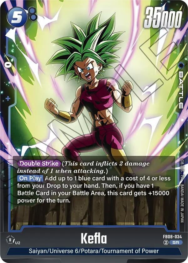Image for Kefla - FB08-034 (FB08-034) (FB08) - Dragon Ball Super: Fusion World