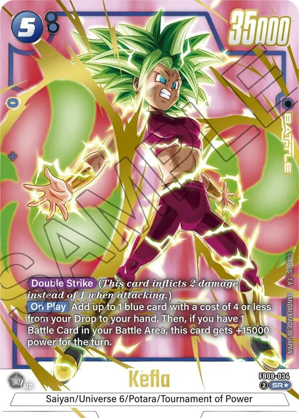 Image for Kefla - FB08-034 (Alternate Art) (FB08-034) (FB08) - Dragon Ball Super: Fusion World