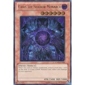 Image for Caius the Shadow Monarch (UTR) (TU03-EN000) (TU03) - YuGiOh