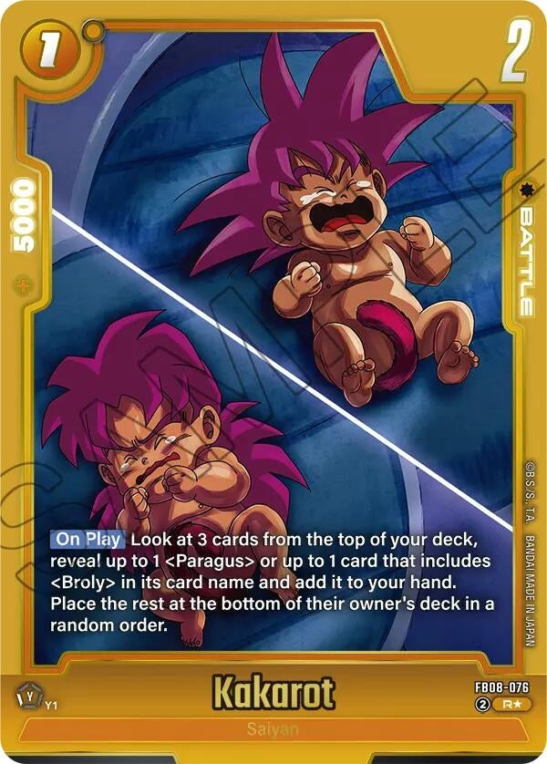 Image for Kakarot - FB08-076 (Alternate Art) (FB08-076) (FB08) - Dragon Ball Super: Fusion World