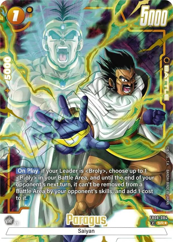 Image for Paragus - FB08-084 (Alternate Art) (FB08-084) (FB08) - Dragon Ball Super: Fusion World