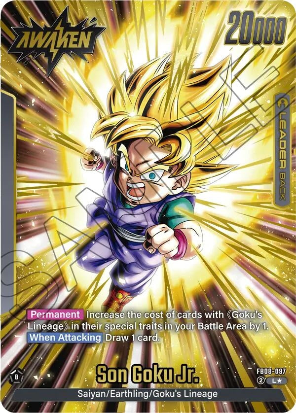 Image for Son Goku Jr. - FB08-097 (Alternate Art) (FB08-097) (FB08) - Dragon Ball Super: Fusion World