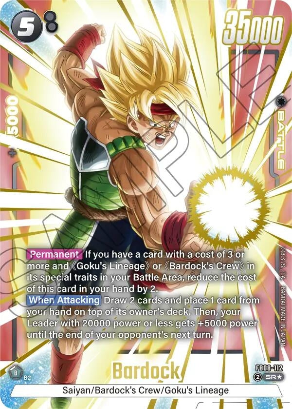 Image for Bardock - FB08-112 (Alternate Art) (FB08-112) (FB08) - Dragon Ball Super: Fusion World