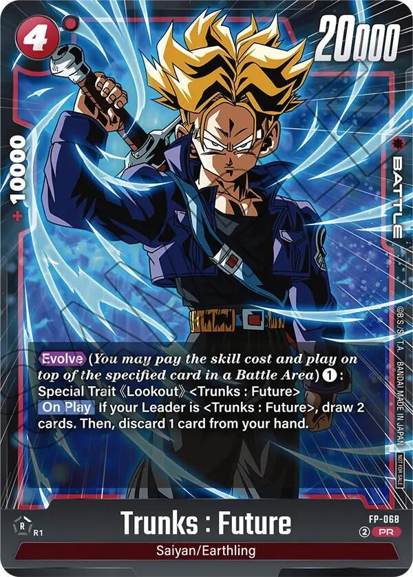 Image for Trunks : Future - FP-068 (FP-068) (DBSFW_PR) - Dragon Ball Super: Fusion World
