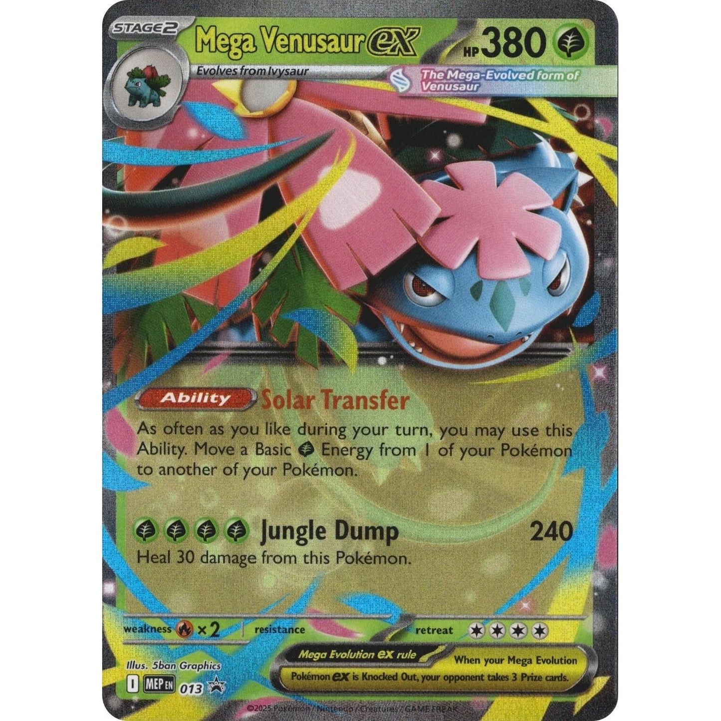 Image for Mega Venusaur ex - 013 (013) (MEP) - Pokemon