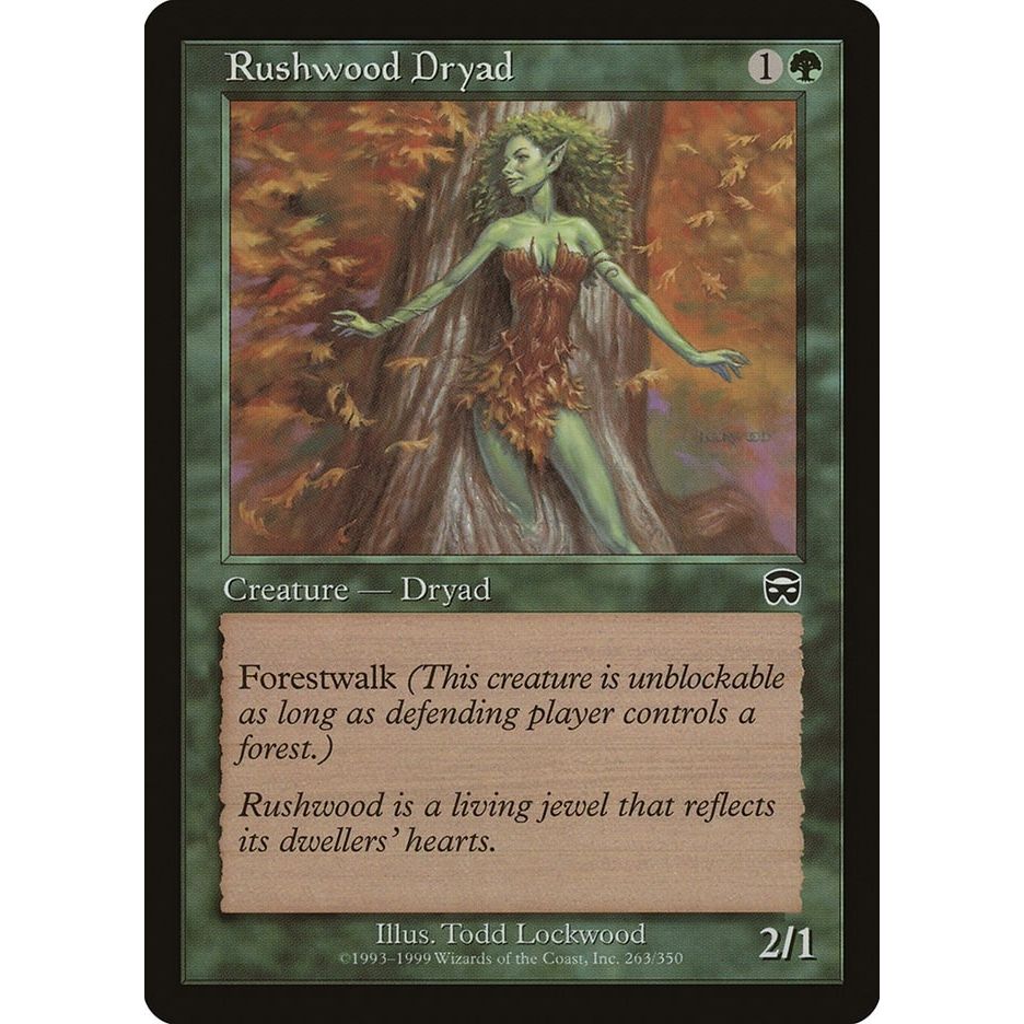 Image for Rushwood Dryad (263) (MMQ) - Magic: The Gathering