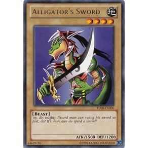 Image for Alligator's Sword (TU08-EN006) (TU08) - YuGiOh