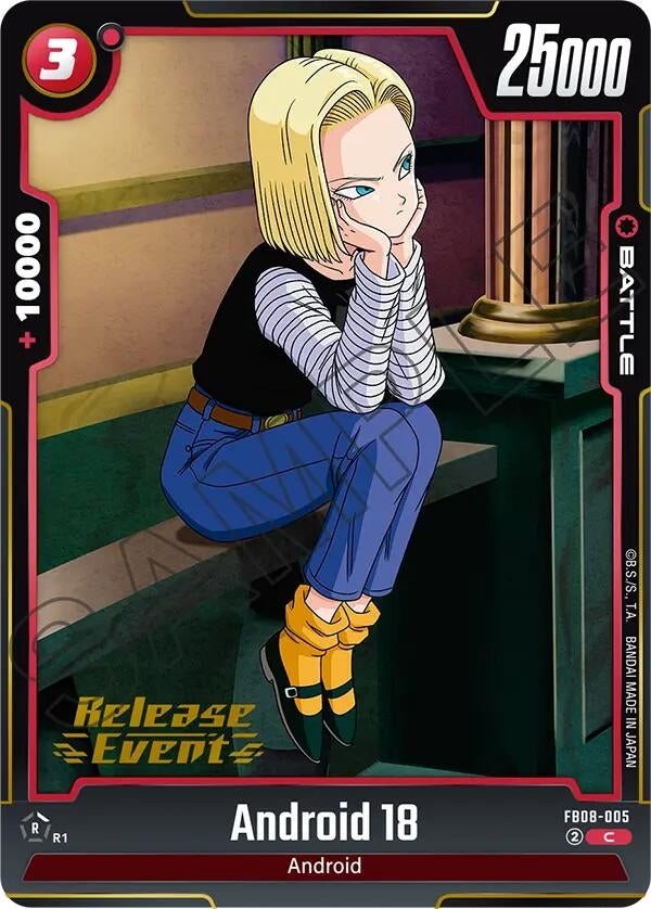Image for Android 18 (FB08-005) (FB08_PR) - Dragon Ball Super: Fusion World