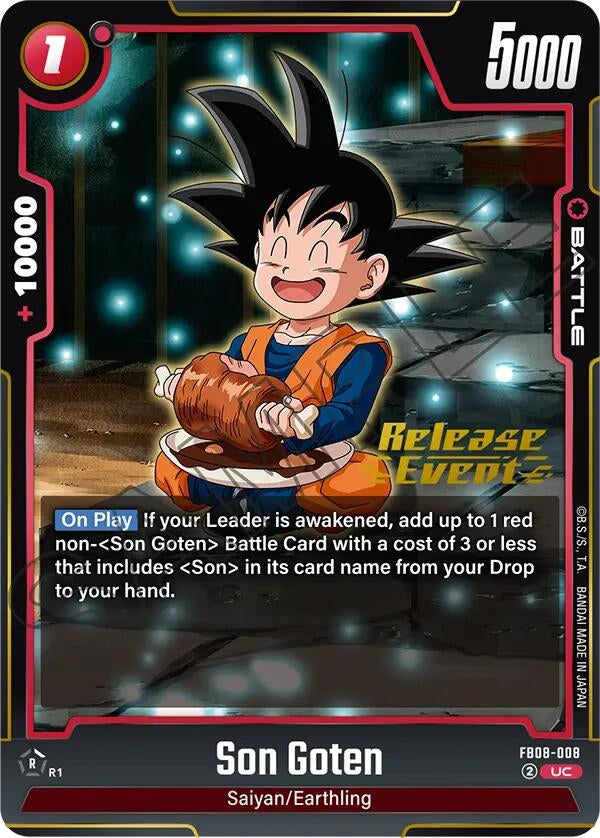 Image for Son Goten - FB08-008 (FB08-008) (FB08_PR) - Dragon Ball Super: Fusion World