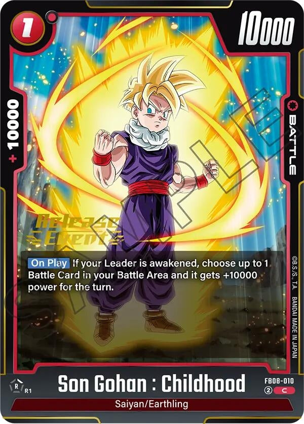 Image for Son Gohan : Childhood - FB08-010 (FB08-010) (FB08_PR) - Dragon Ball Super: Fusion World