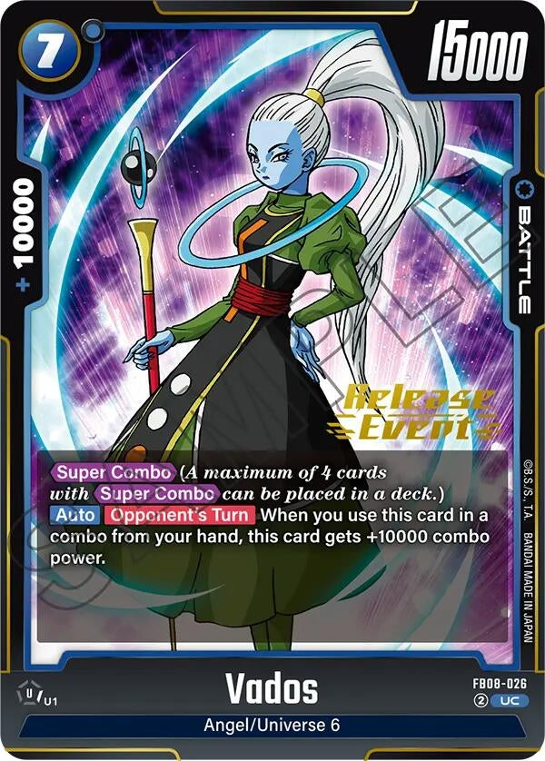 Image for Vados (FB08-026) (FB08_PR) - Dragon Ball Super: Fusion World