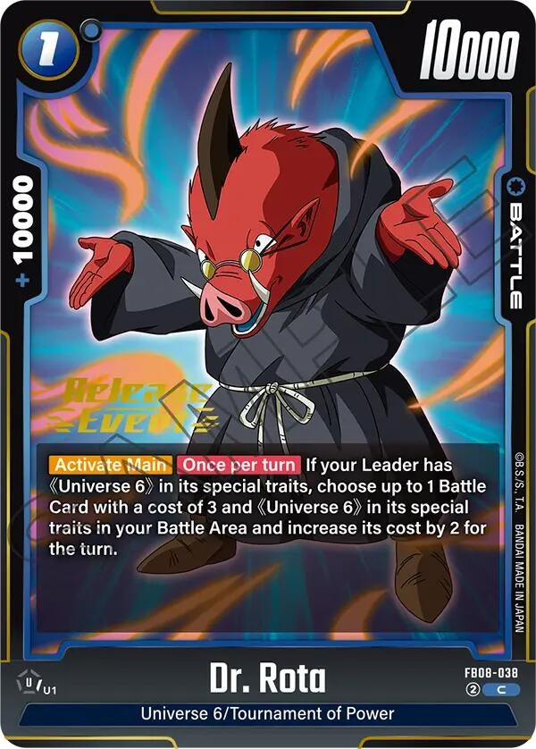 Image for Dr. Rota (FB08-038) (FB08_PR) - Dragon Ball Super: Fusion World
