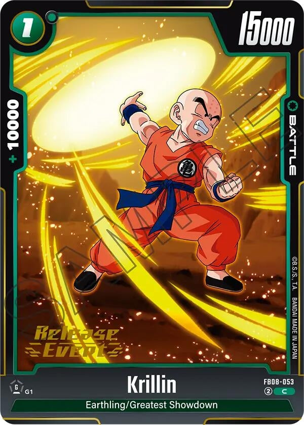 Image for Krillin - FB08-053 (FB08-053) (FB08_PR) - Dragon Ball Super: Fusion World