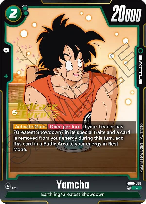 Image for Yamcha (FB08-066) (FB08_PR) - Dragon Ball Super: Fusion World