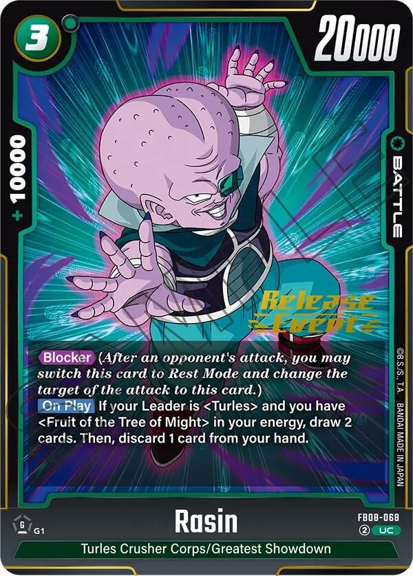 Image for Rasin (FB08-068) (FB08_PR) - Dragon Ball Super: Fusion World