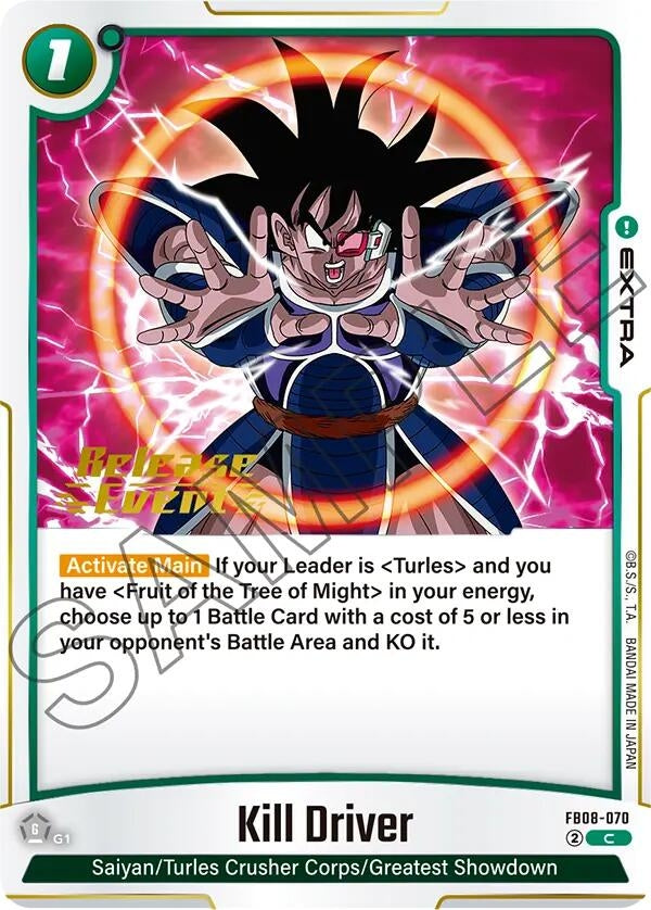 Image for Kill Driver (FB08-070) (FB08_PR) - Dragon Ball Super: Fusion World
