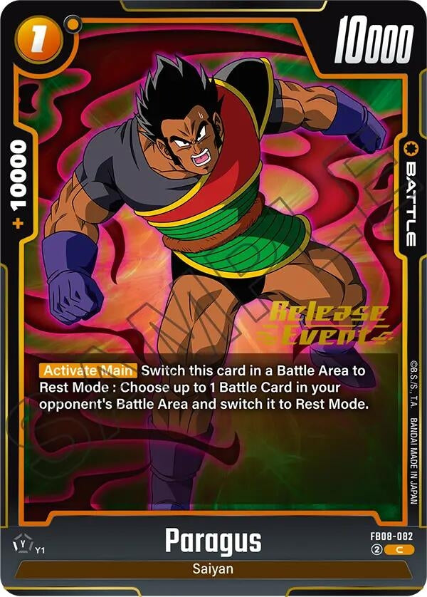 Image for Paragus - FB08-082 (FB08-082) (FB08_PR) - Dragon Ball Super: Fusion World