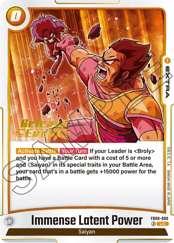 Image for Immense Latent Power (FB08-096) (FB08_PR) - Dragon Ball Super: Fusion World