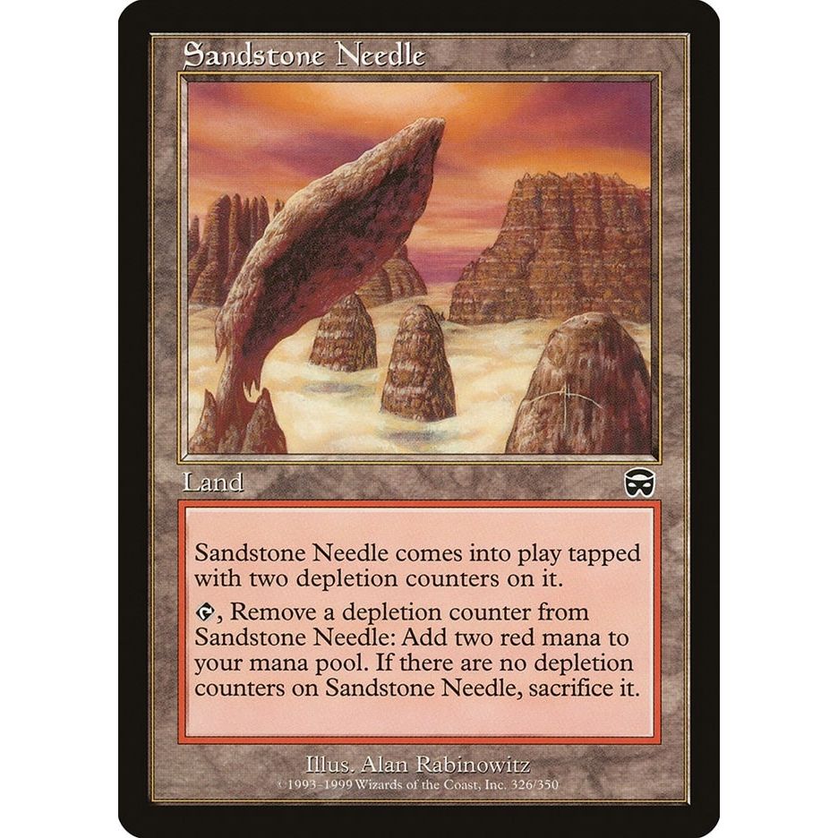 Image for Sandstone Needle (326) (MMQ) - Magic: The Gathering