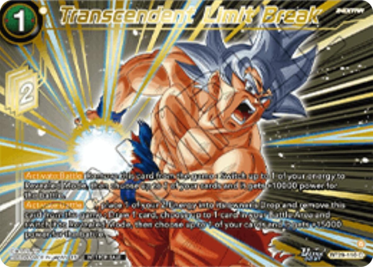 Image for Transcendent Limit Break (Championship 2025 Finals Premium Pack) (BT28-110) (TPR) - Dragon Ball Super: Masters